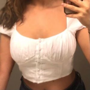 3/$30 bustier woven top